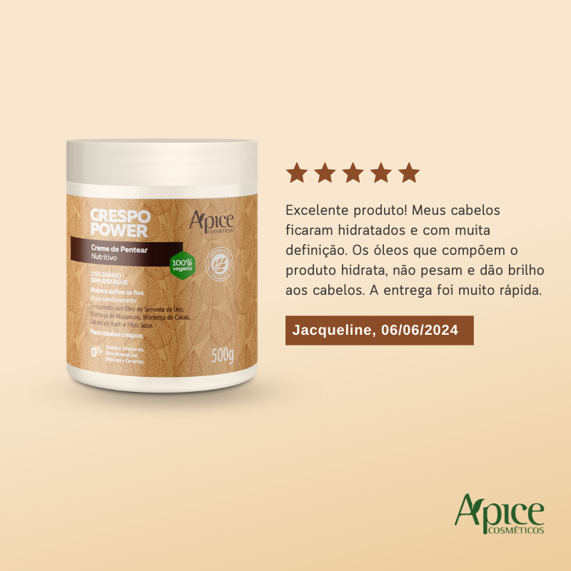 Kit Finalizadores Cachos e Crespo - Gelatina e Creme de Pentear (2 itens)